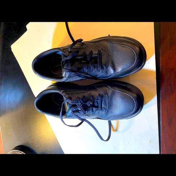 3 pairs of Rockport Leather comfortable work shoes for restaurant Men 7.5 - Picture 1 of 6